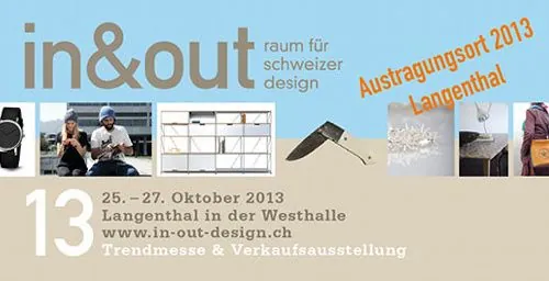 Bild zum Eintrag: Design-Ausstellung in & out in Langenthal