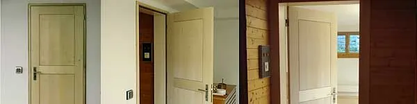 Blockfuttertüre Wassmer, weitere Ansicht