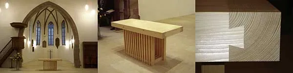 Abendmahltisch Stadtkirche Liestal, weitere Ansicht
